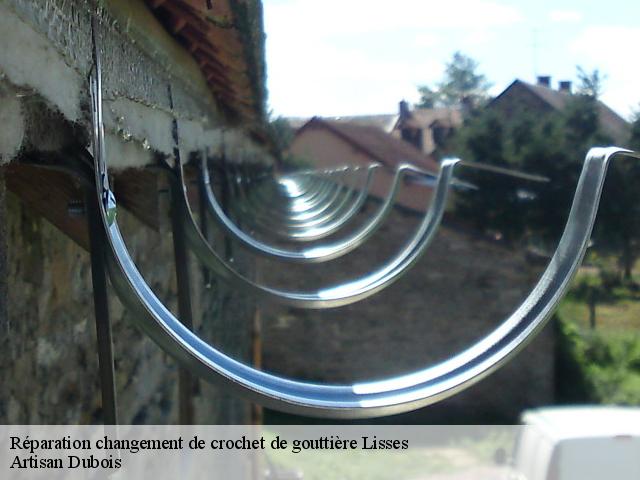 Réparation changement de crochet de gouttière 91090