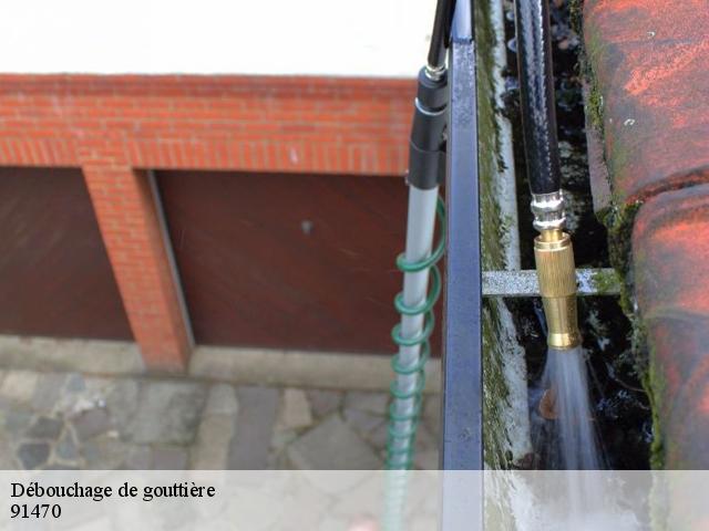 Débouchage de gouttière 91470