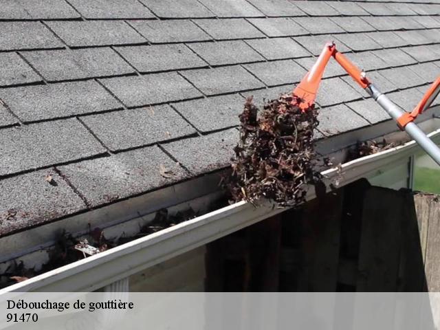 Débouchage de gouttière 91470
