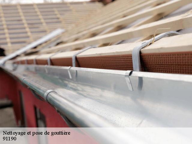 Nettoyage et pose de gouttière 91190