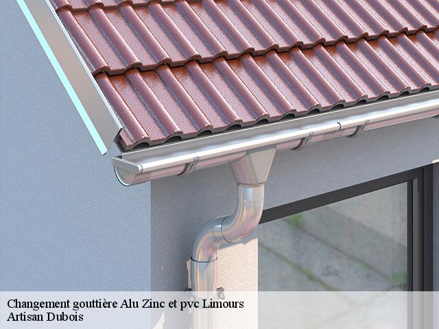 Changement gouttière Alu Zinc et pvc