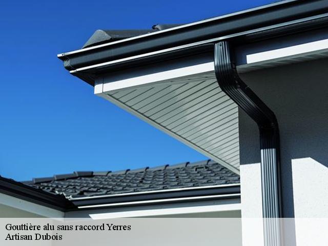 Gouttière alu sans raccord yerres-91330 Artisan Dubois